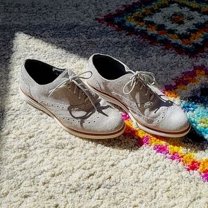 Cole Haan suede Oxford sneakers